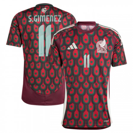 Camiseta México Santiago Gimenez 11 Primera 2024 Camiseta México Santiago Gimenez 11 Primera 2024